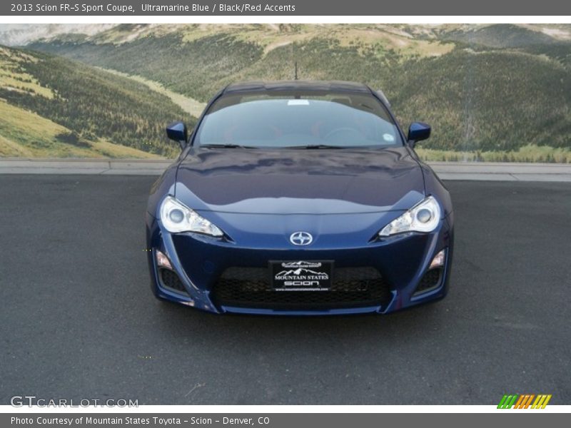 Ultramarine Blue / Black/Red Accents 2013 Scion FR-S Sport Coupe