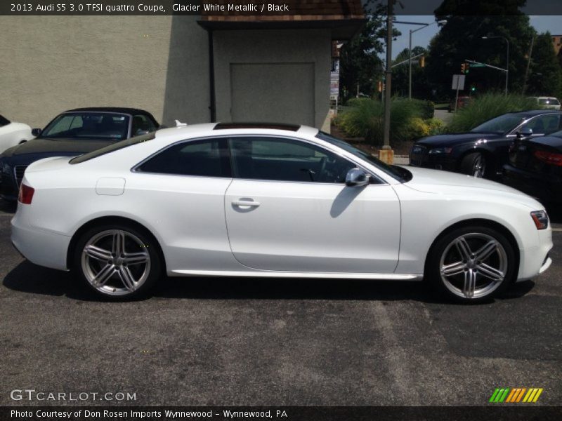 Glacier White Metallic / Black 2013 Audi S5 3.0 TFSI quattro Coupe
