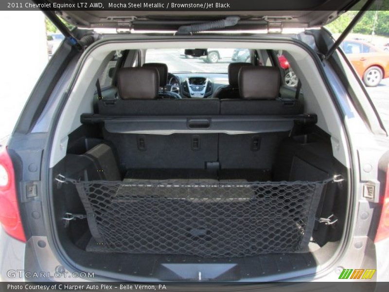 Mocha Steel Metallic / Brownstone/Jet Black 2011 Chevrolet Equinox LTZ AWD
