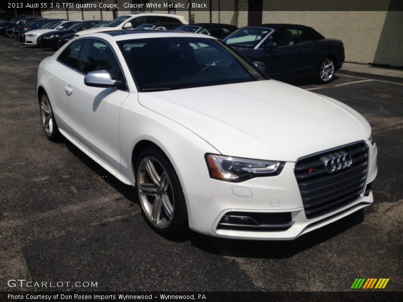 Glacier White Metallic / Black 2013 Audi S5 3.0 TFSI quattro Coupe
