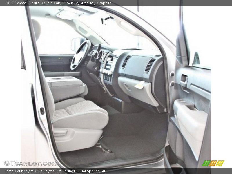 Silver Sky Metallic / Graphite 2013 Toyota Tundra Double Cab