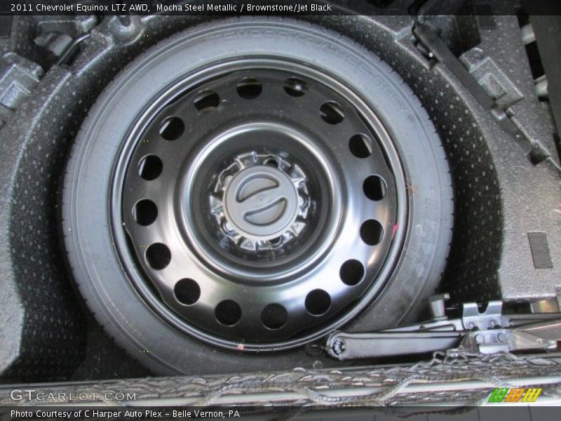 Mocha Steel Metallic / Brownstone/Jet Black 2011 Chevrolet Equinox LTZ AWD