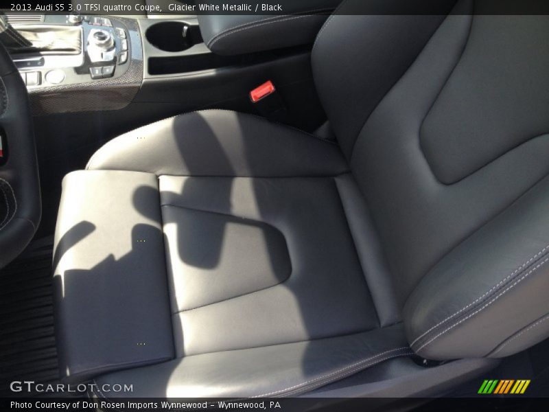Glacier White Metallic / Black 2013 Audi S5 3.0 TFSI quattro Coupe