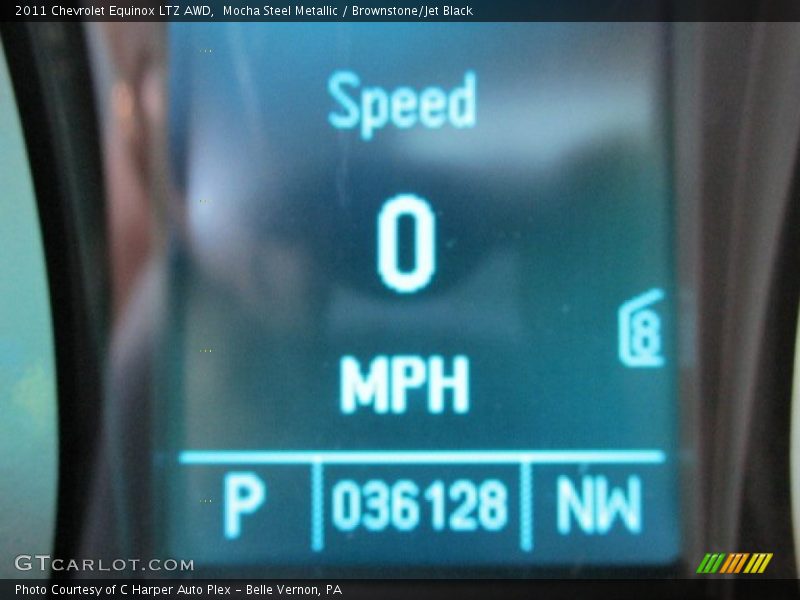 Mocha Steel Metallic / Brownstone/Jet Black 2011 Chevrolet Equinox LTZ AWD