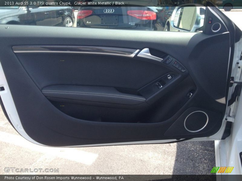 Glacier White Metallic / Black 2013 Audi S5 3.0 TFSI quattro Coupe