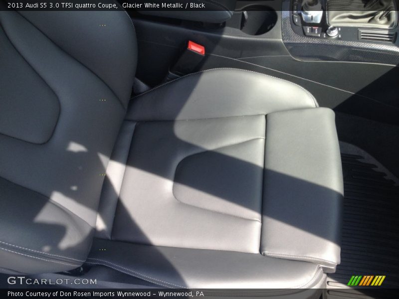 Glacier White Metallic / Black 2013 Audi S5 3.0 TFSI quattro Coupe
