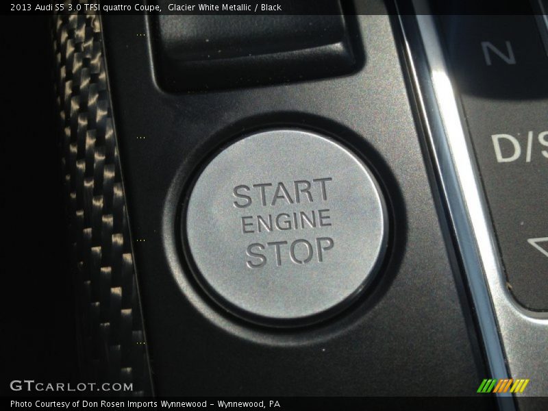 Glacier White Metallic / Black 2013 Audi S5 3.0 TFSI quattro Coupe