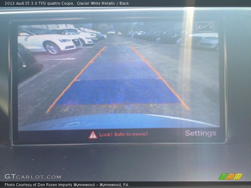 Glacier White Metallic / Black 2013 Audi S5 3.0 TFSI quattro Coupe