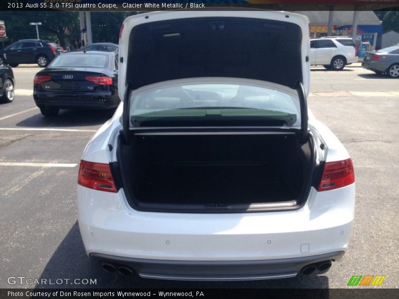 Glacier White Metallic / Black 2013 Audi S5 3.0 TFSI quattro Coupe