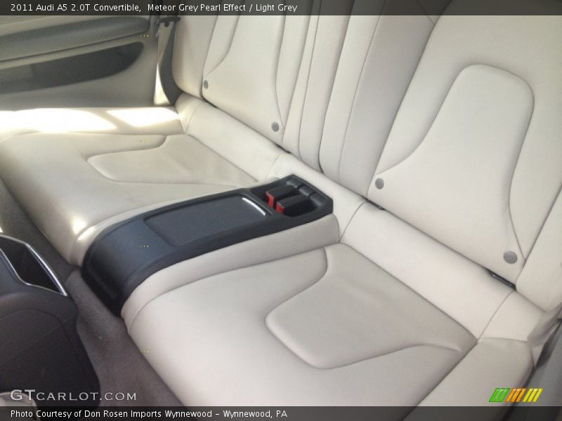 Meteor Grey Pearl Effect / Light Grey 2011 Audi A5 2.0T Convertible