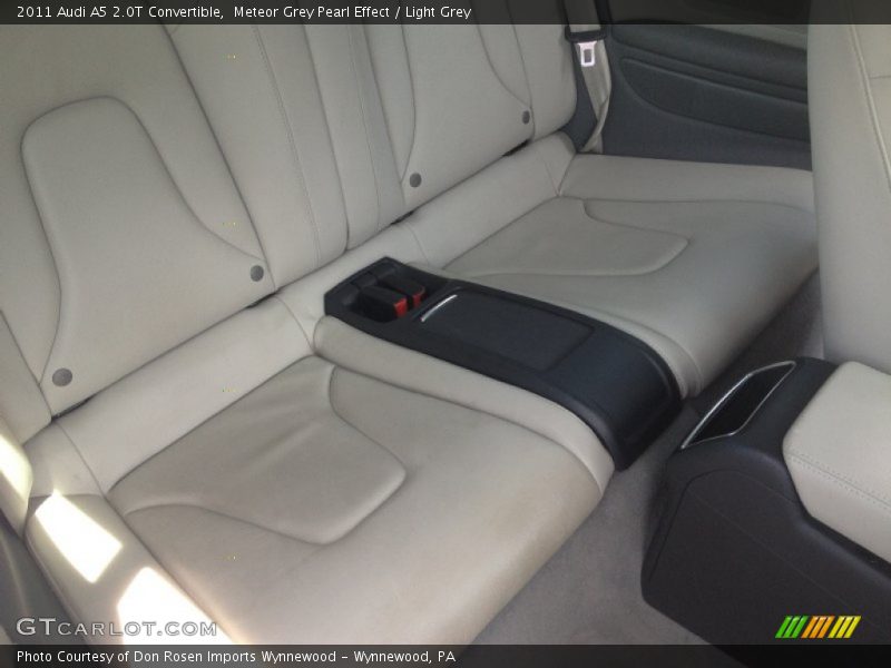 Meteor Grey Pearl Effect / Light Grey 2011 Audi A5 2.0T Convertible