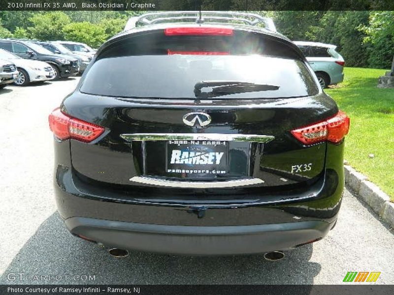 Black Obsidian / Graphite 2010 Infiniti FX 35 AWD
