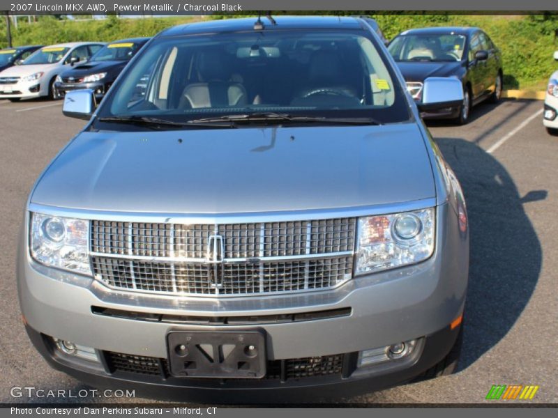 Pewter Metallic / Charcoal Black 2007 Lincoln MKX AWD