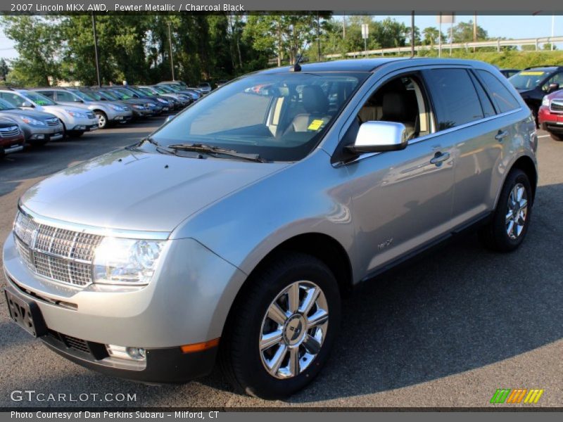 Pewter Metallic / Charcoal Black 2007 Lincoln MKX AWD