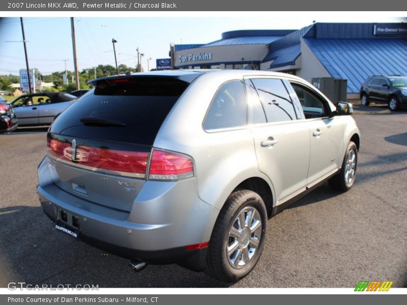 Pewter Metallic / Charcoal Black 2007 Lincoln MKX AWD