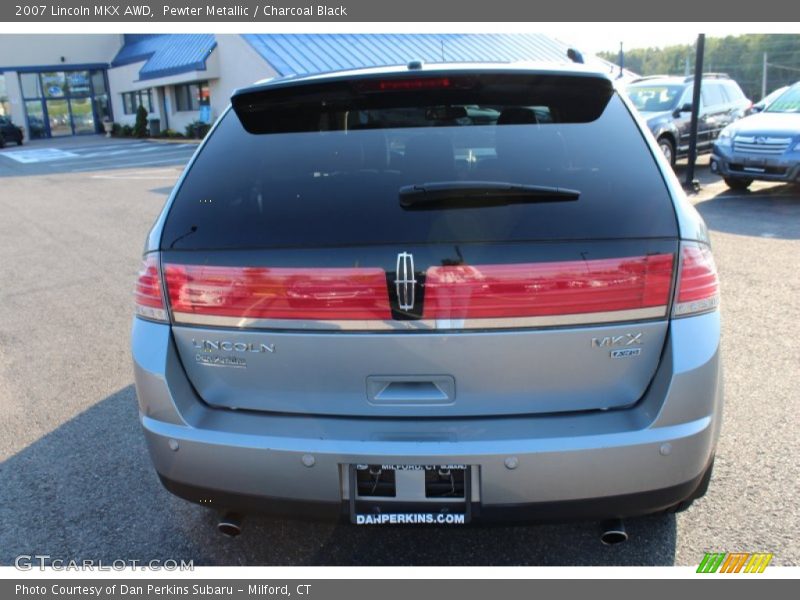 Pewter Metallic / Charcoal Black 2007 Lincoln MKX AWD
