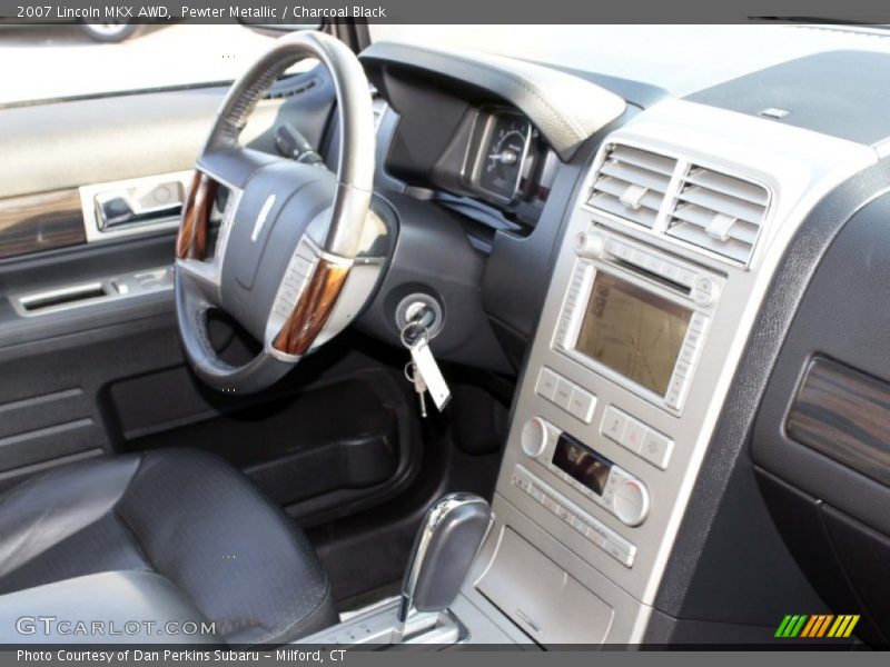 Pewter Metallic / Charcoal Black 2007 Lincoln MKX AWD