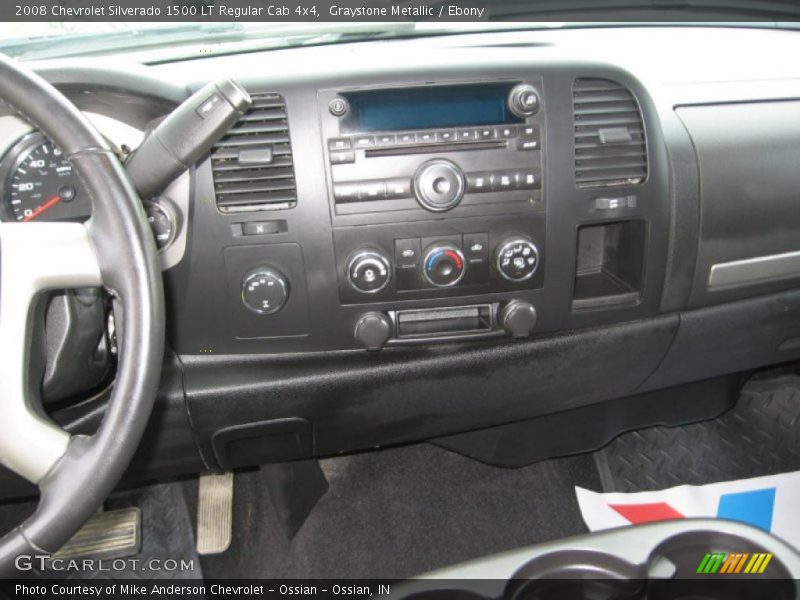 Graystone Metallic / Ebony 2008 Chevrolet Silverado 1500 LT Regular Cab 4x4