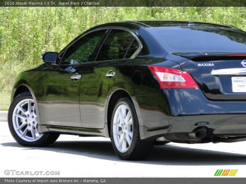 Super Black / Charcoal 2010 Nissan Maxima 3.5 SV