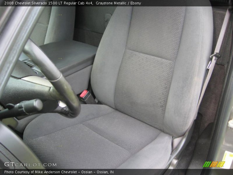 Graystone Metallic / Ebony 2008 Chevrolet Silverado 1500 LT Regular Cab 4x4