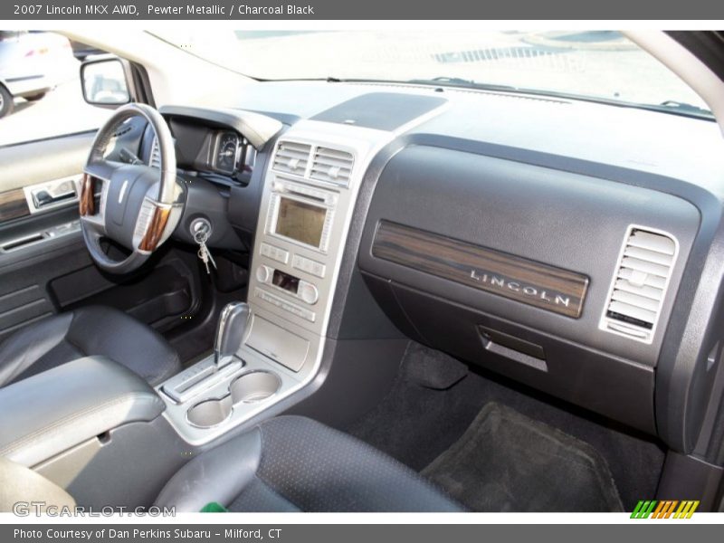 Pewter Metallic / Charcoal Black 2007 Lincoln MKX AWD