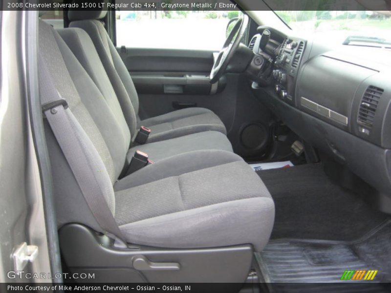 Graystone Metallic / Ebony 2008 Chevrolet Silverado 1500 LT Regular Cab 4x4