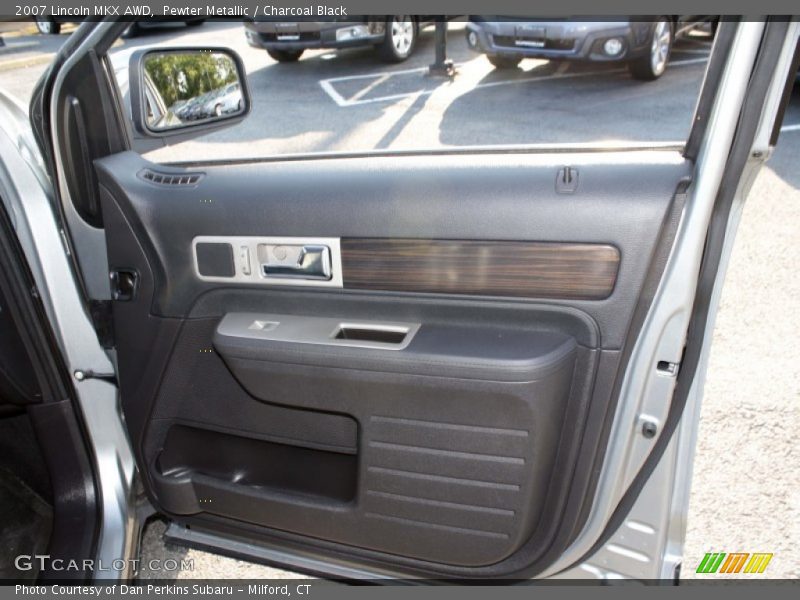 Pewter Metallic / Charcoal Black 2007 Lincoln MKX AWD