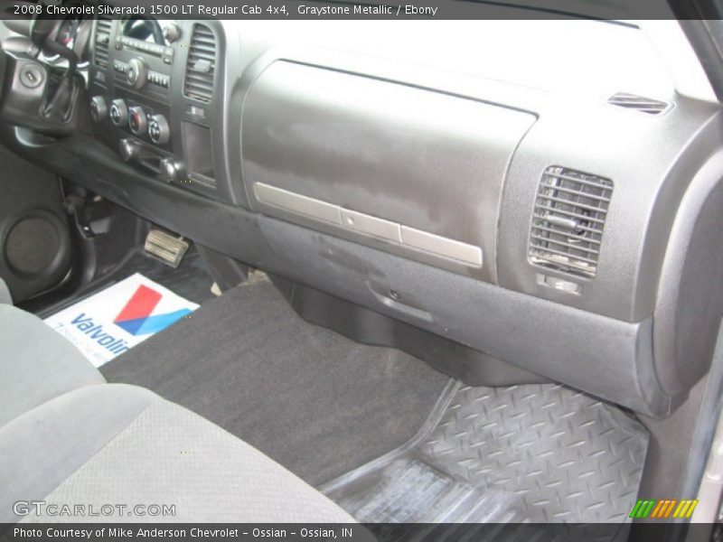 Graystone Metallic / Ebony 2008 Chevrolet Silverado 1500 LT Regular Cab 4x4