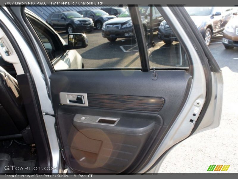 Pewter Metallic / Charcoal Black 2007 Lincoln MKX AWD