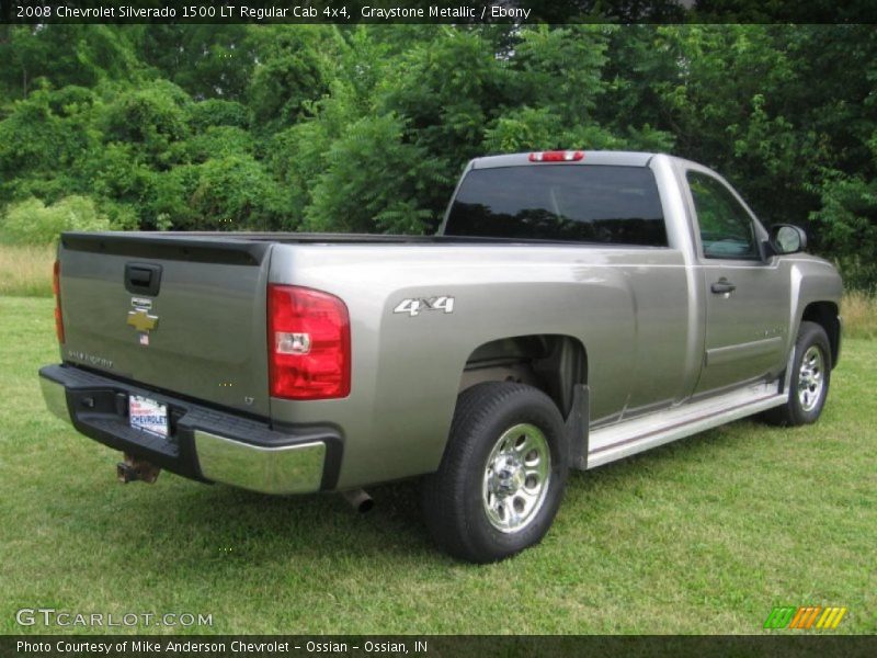 Graystone Metallic / Ebony 2008 Chevrolet Silverado 1500 LT Regular Cab 4x4