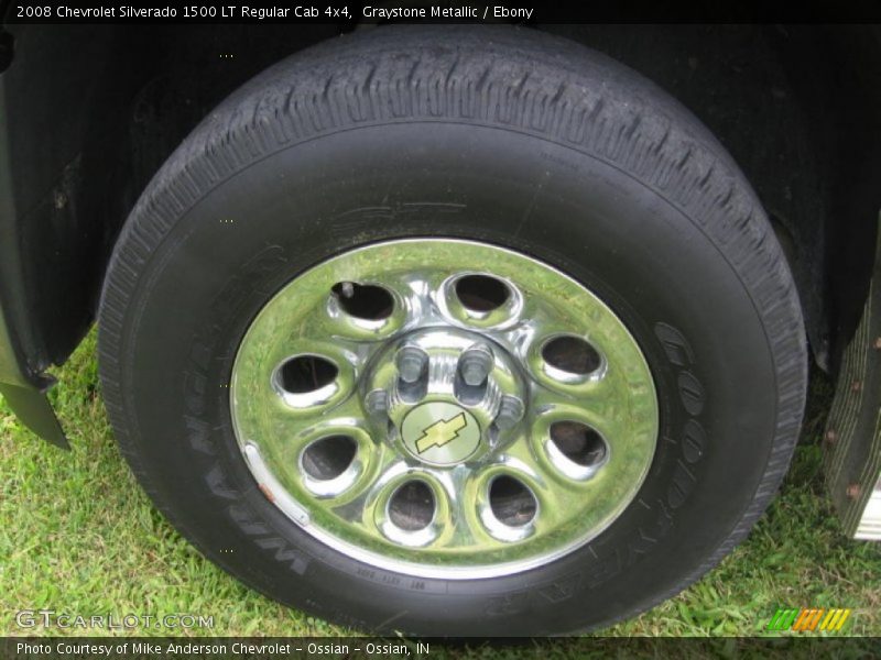 Graystone Metallic / Ebony 2008 Chevrolet Silverado 1500 LT Regular Cab 4x4