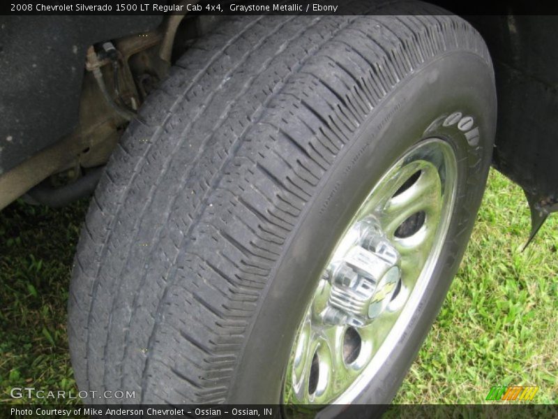 Graystone Metallic / Ebony 2008 Chevrolet Silverado 1500 LT Regular Cab 4x4