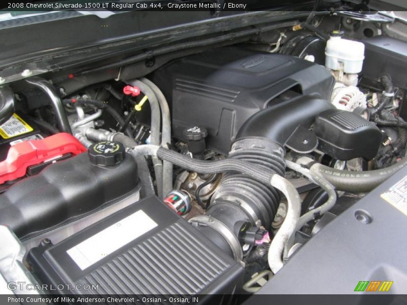Graystone Metallic / Ebony 2008 Chevrolet Silverado 1500 LT Regular Cab 4x4