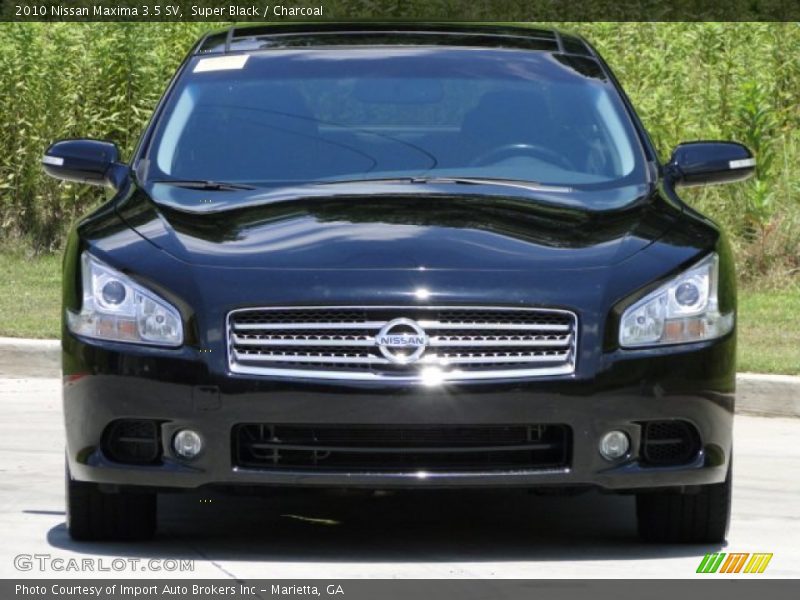 Super Black / Charcoal 2010 Nissan Maxima 3.5 SV