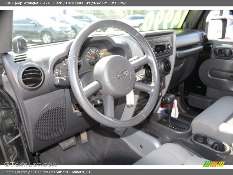 Dashboard of 2009 Wrangler X 4x4
