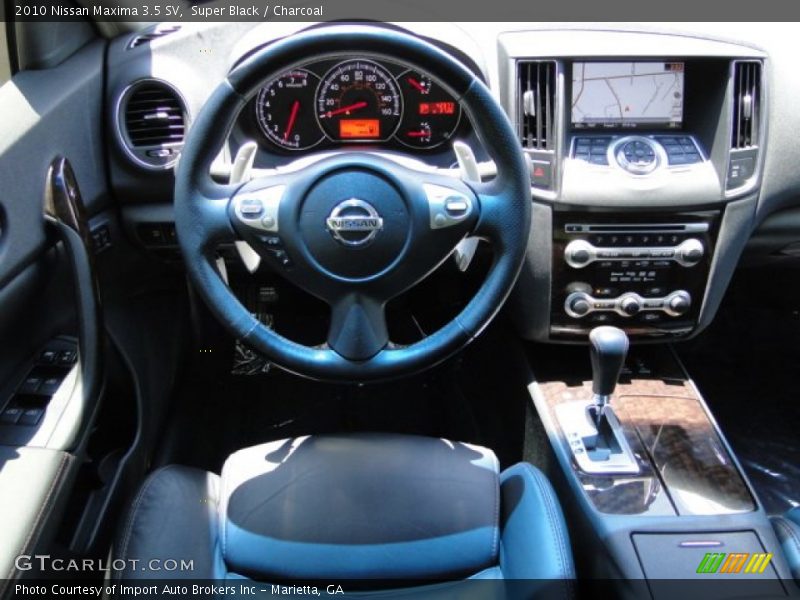 Super Black / Charcoal 2010 Nissan Maxima 3.5 SV