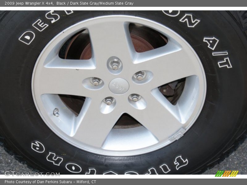  2009 Wrangler X 4x4 Wheel