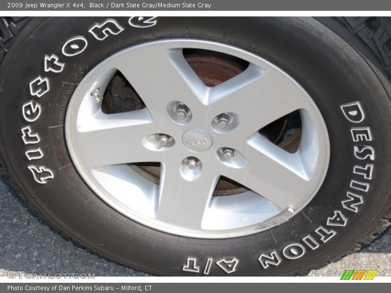  2009 Wrangler X 4x4 Wheel