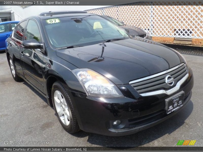 Super Black / Charcoal 2007 Nissan Altima 2.5 SL