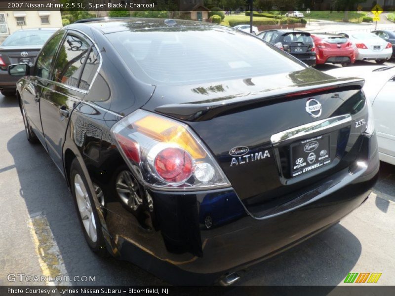 Super Black / Charcoal 2007 Nissan Altima 2.5 SL