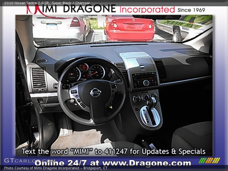 Super Black / Charcoal 2010 Nissan Sentra 2.0 SR
