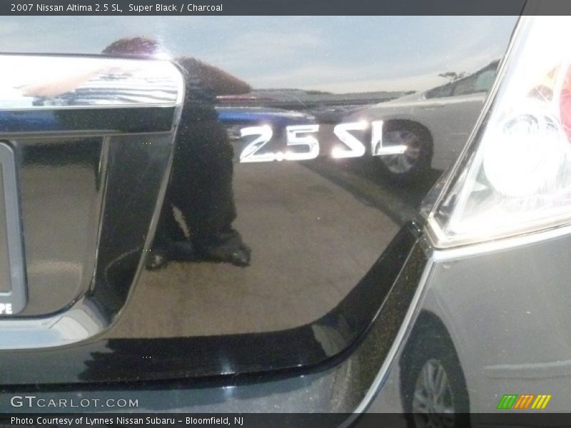 Super Black / Charcoal 2007 Nissan Altima 2.5 SL