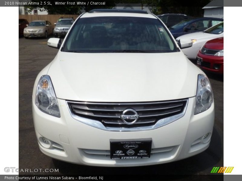 Winter Frost White / Charcoal 2010 Nissan Altima 2.5 SL