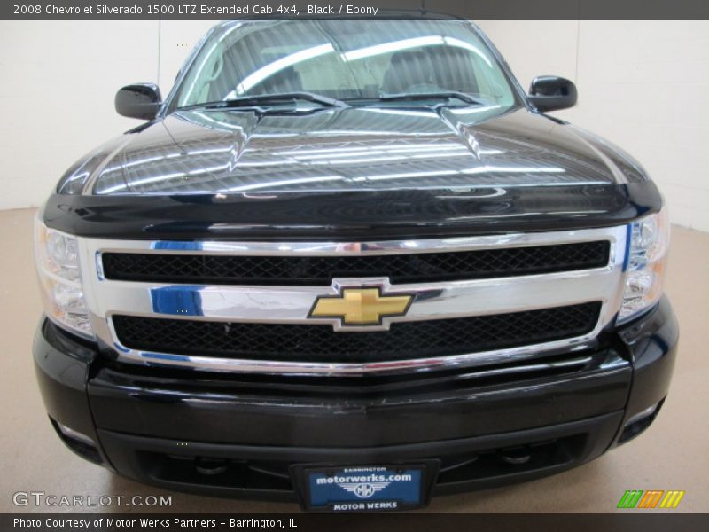 Black / Ebony 2008 Chevrolet Silverado 1500 LTZ Extended Cab 4x4