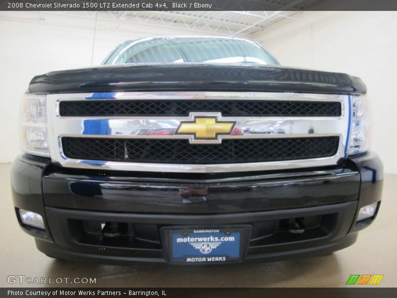 Black / Ebony 2008 Chevrolet Silverado 1500 LTZ Extended Cab 4x4