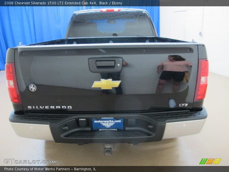 Black / Ebony 2008 Chevrolet Silverado 1500 LTZ Extended Cab 4x4