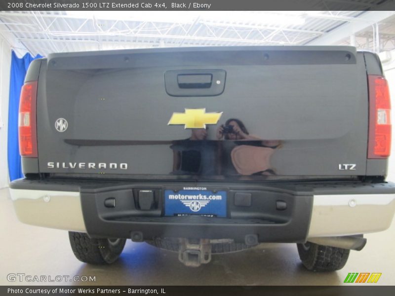 Black / Ebony 2008 Chevrolet Silverado 1500 LTZ Extended Cab 4x4