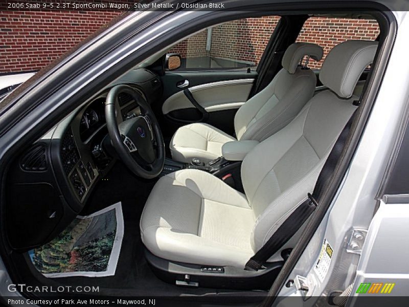 Front Seat of 2006 9-5 2.3T SportCombi Wagon