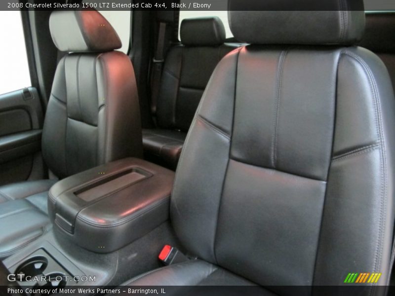 Black / Ebony 2008 Chevrolet Silverado 1500 LTZ Extended Cab 4x4