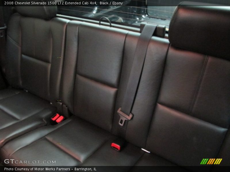 Black / Ebony 2008 Chevrolet Silverado 1500 LTZ Extended Cab 4x4